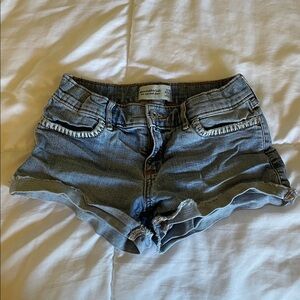 Abercrombie and Fitch Jean shorts girls 11-12